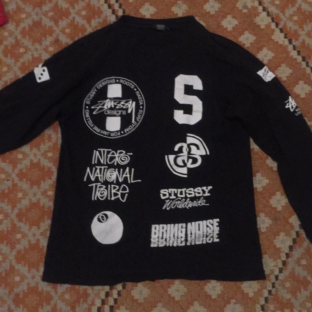 Rare Stussy Rat Skull Longsleeve